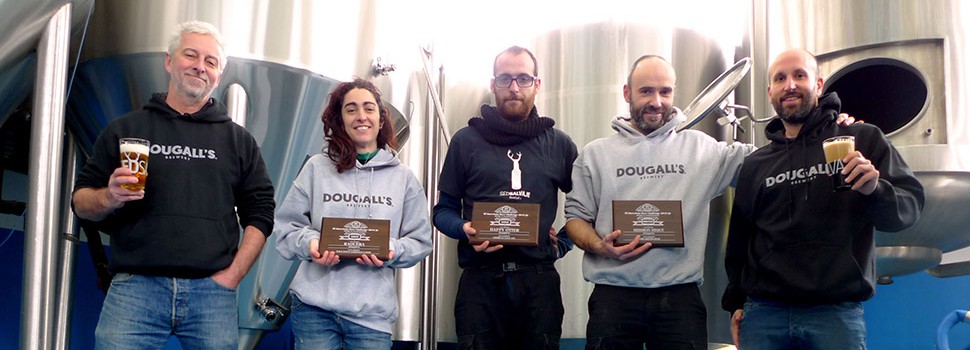 Las cervezas de Dougall’s, galardonadas en la ‘Barcelona Beer Challenge’